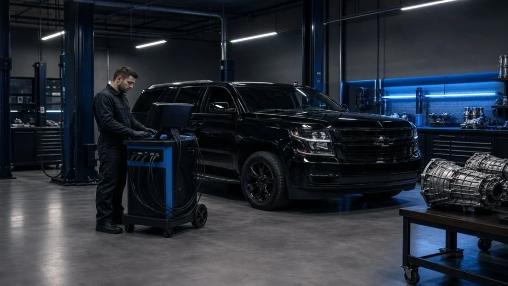 АКПП Chevrolet Tahoe: пинки и ремонт после диагностики