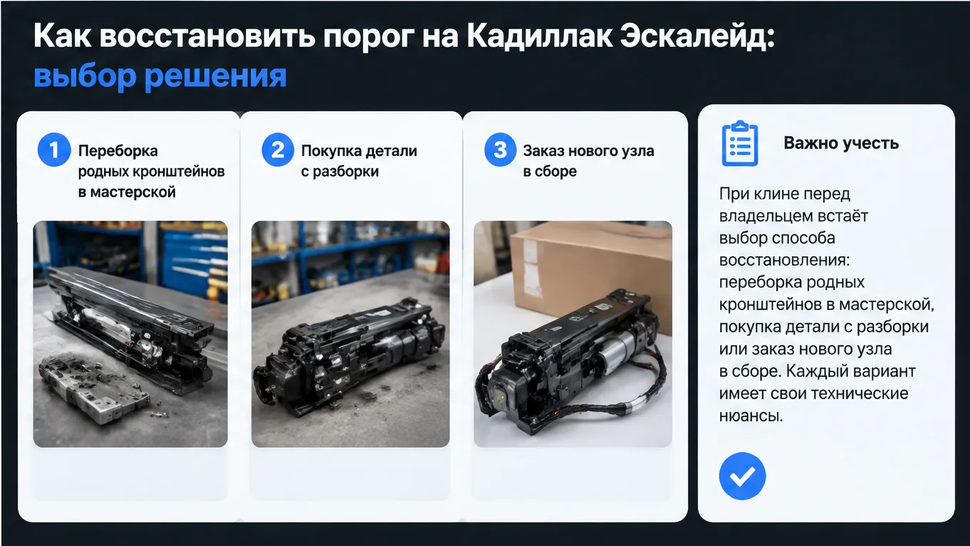 Регулировка зазоров выдвижного порога Cadillac Escalade и проверка работы электромотора